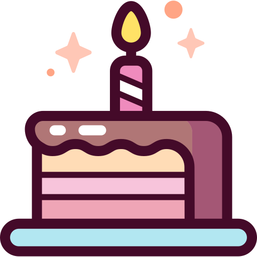Blue Birthday Cupcake Clip Art Free PNG Image｜Illustoon