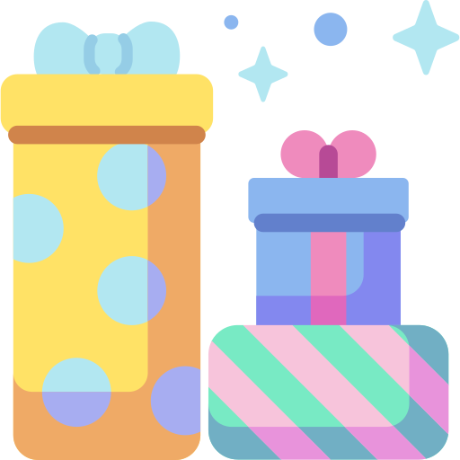 cajas de regalo icono gratis