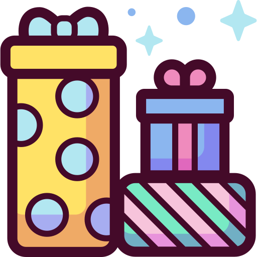 cajas de regalo icono gratis