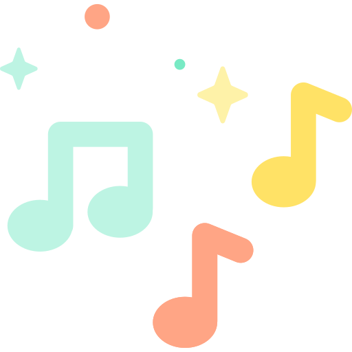 Musical notes free icon