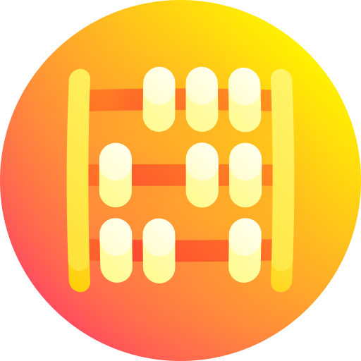 Ábaco icono gratis