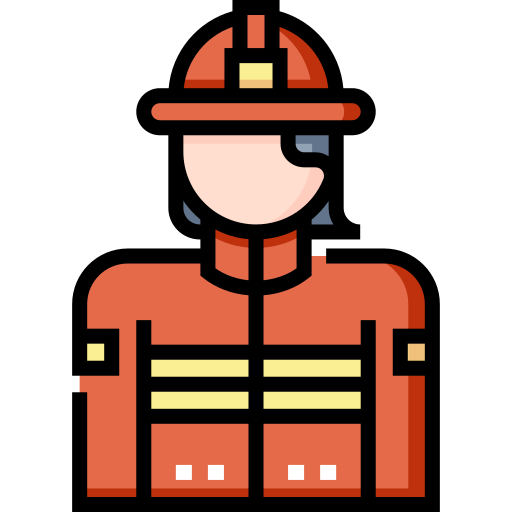 bombero icono gratis