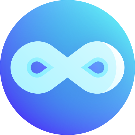 Infinity Gradient Galaxy Gradient icon