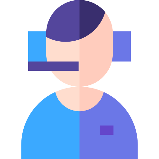 vendedor telefónico icono gratis