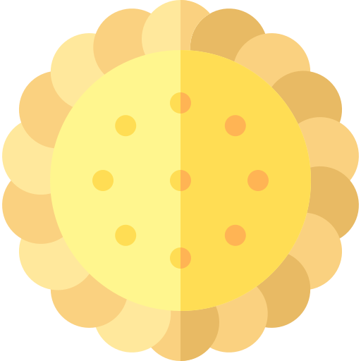 Egg tart Basic Rounded Flat icon