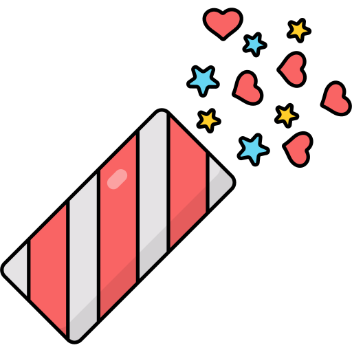 Конфетти бесплатно иконка