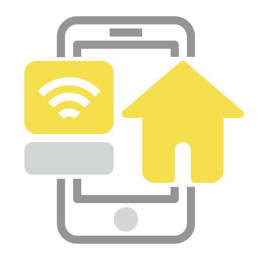 casa inteligente icono gratis