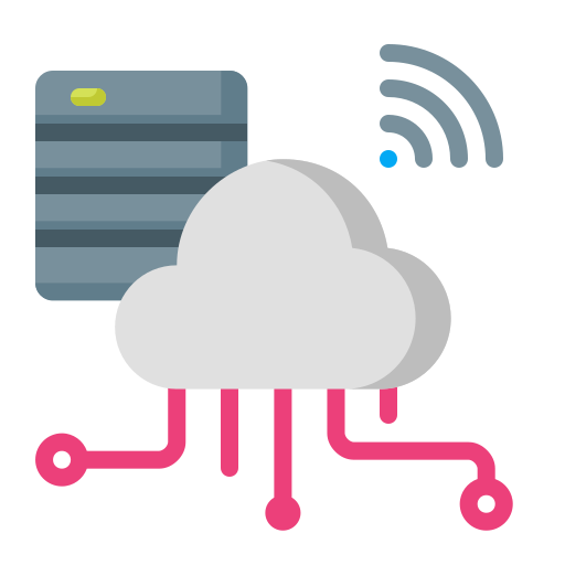 almacenamiento en la nube icono gratis