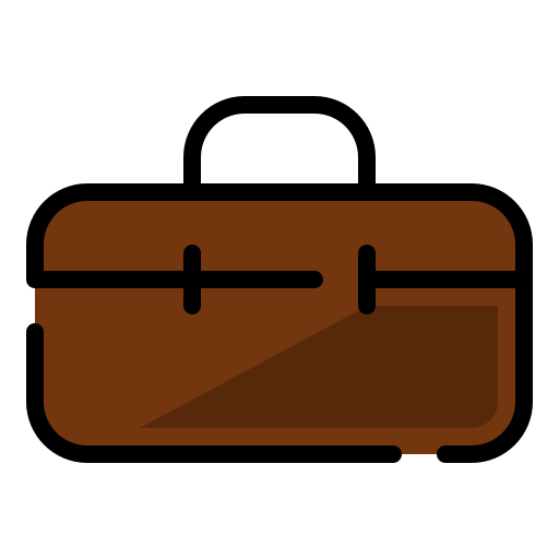 Suitcase Generic Outline Color icon