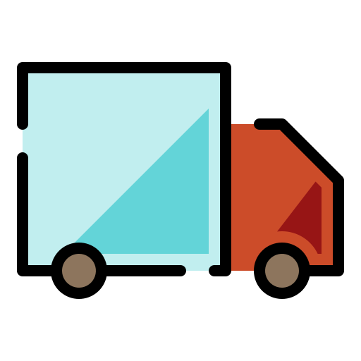 Truck Generic Outline Color icon