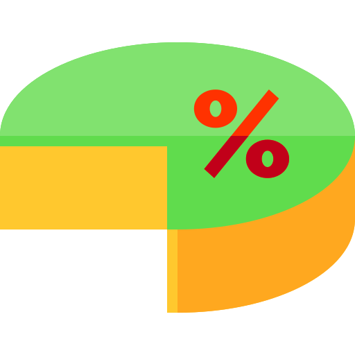 prozentsatz kostenlos Icon