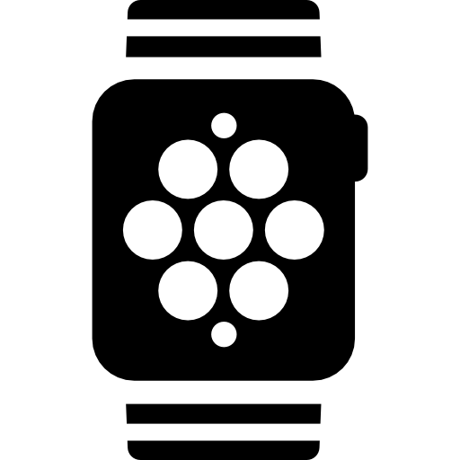 reloj de manzana icono gratis