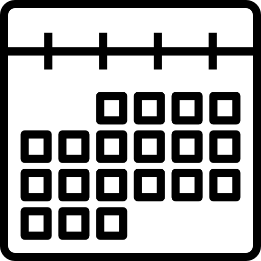 calendario icono gratis