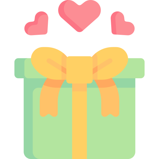 caja de regalo icono gratis