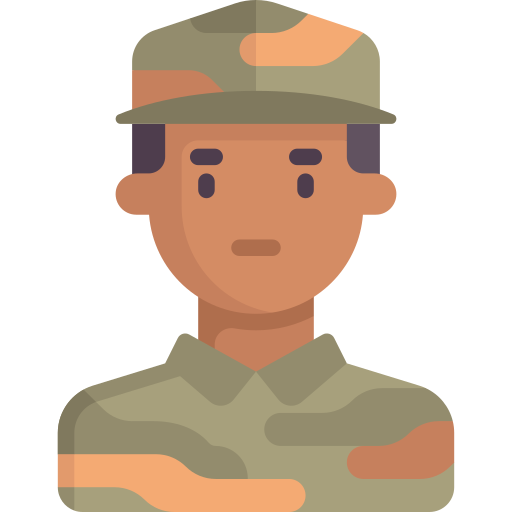 Soldier Special Flat icon