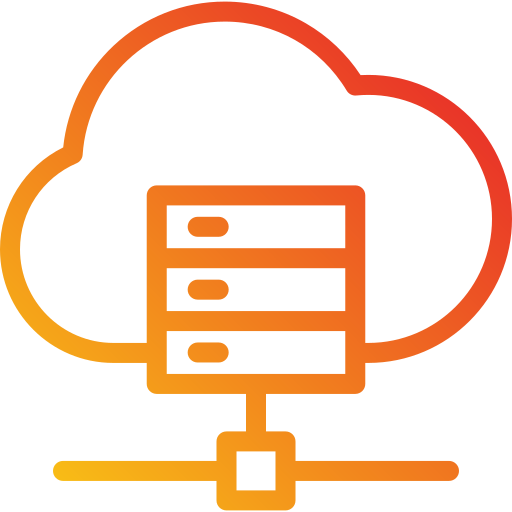 servidor en la nube icono gratis