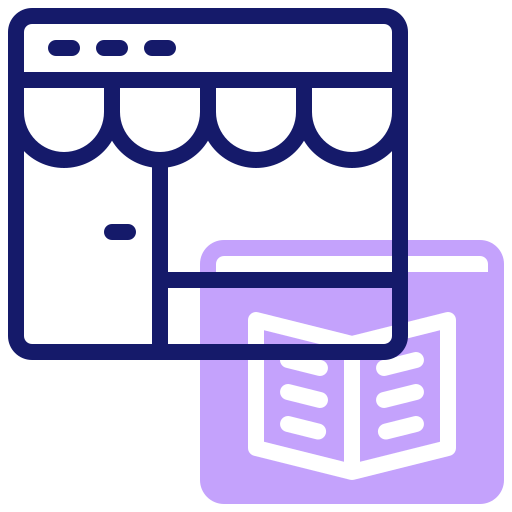 tienda en línea icono gratis