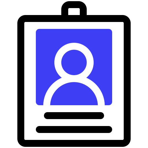 신분증 무료 아이콘