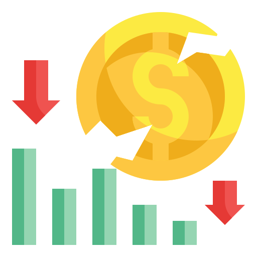 gráfico de barras icono gratis