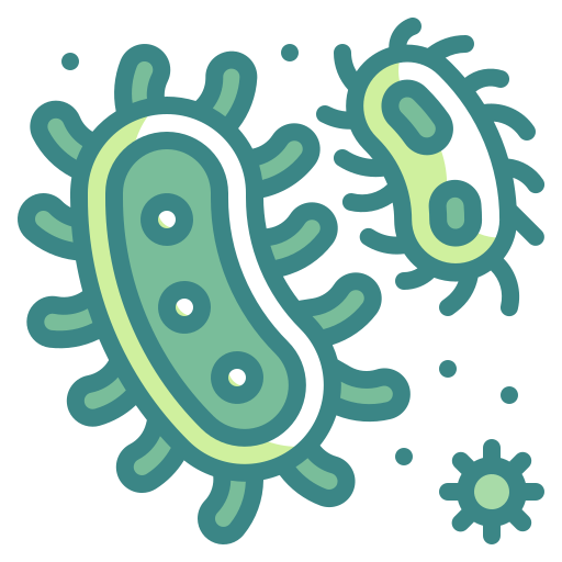 bacterias icono gratis