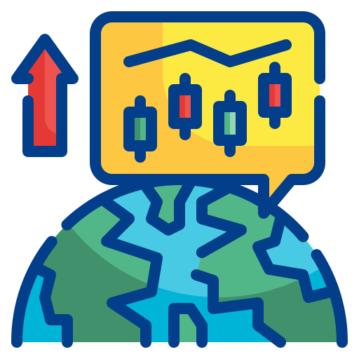 À l'échelle mondiale Icône gratuit