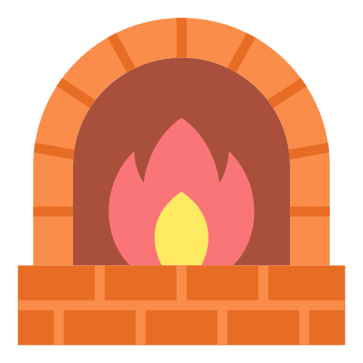 horno de piedra icono gratis