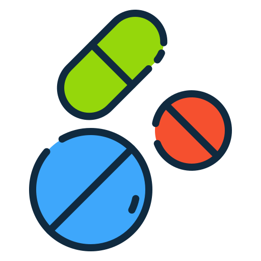 Pills Good Ware Lineal Color icon