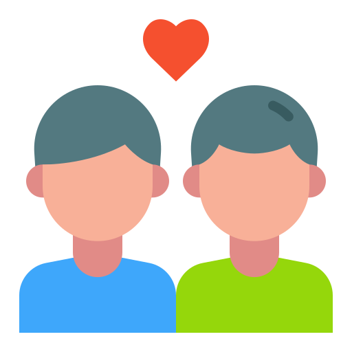 mismo sexo icono gratis