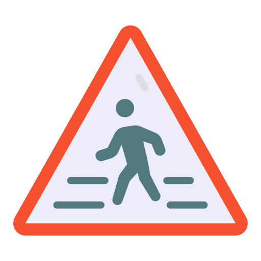 Pedestrian crossing - Free signaling icons