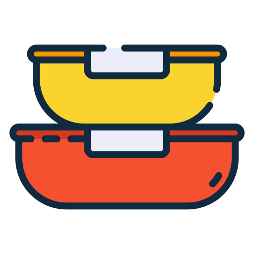 Tupper, lunch, box, plastic, tupperware, food icon - Download on