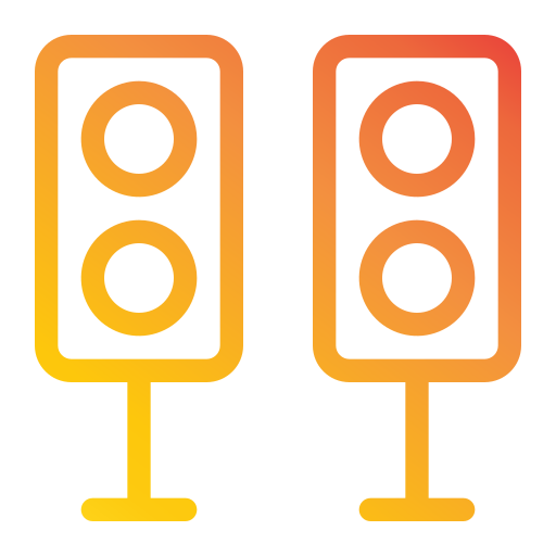 Traffic Lights Generic Gradient Icon 4864