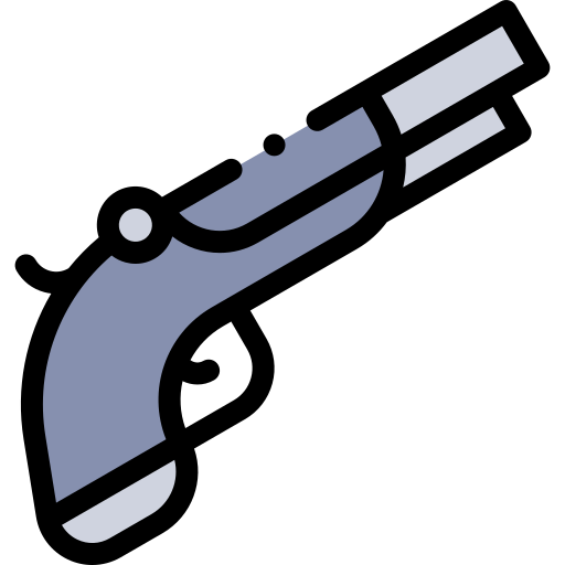 arme à feu Icône gratuit