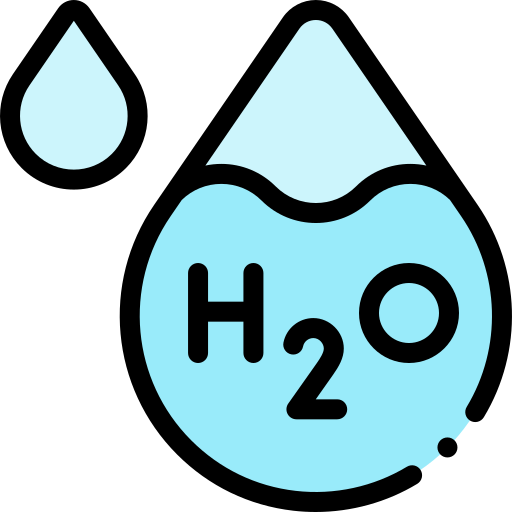 h2o icono gratis