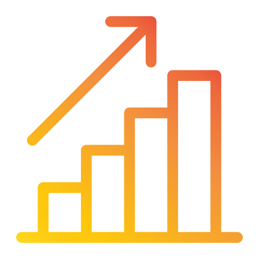 Statistics Generic Gradient icon