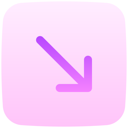 Вниз вправо бесплатно иконка