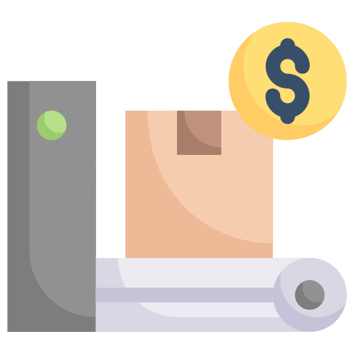 producción icono gratis