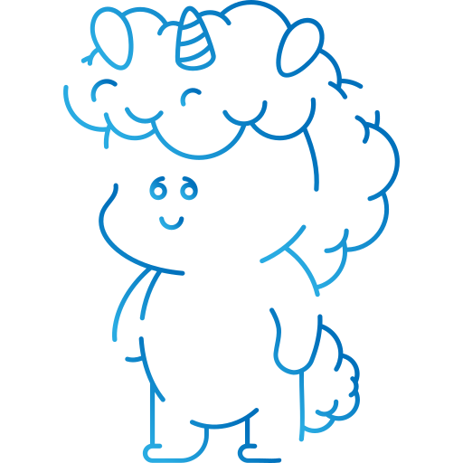 unicornio icono gratis