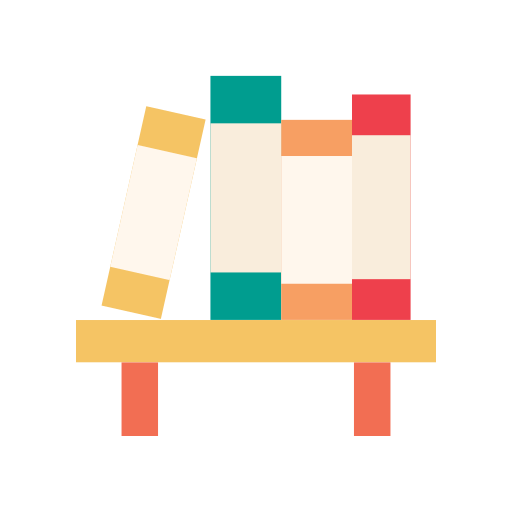 Книжная полка бесплатно иконка