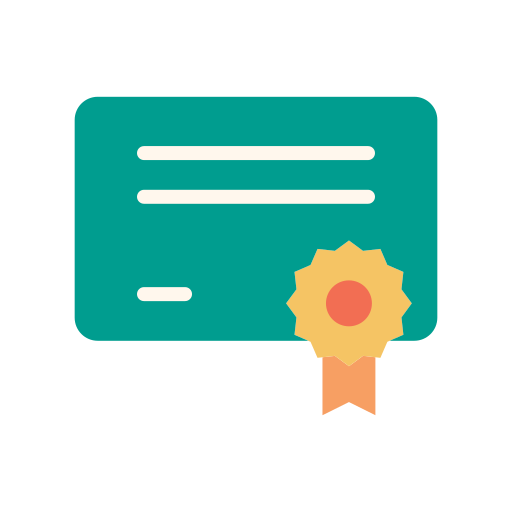 certificat Icône gratuit certificat Icône gratuit