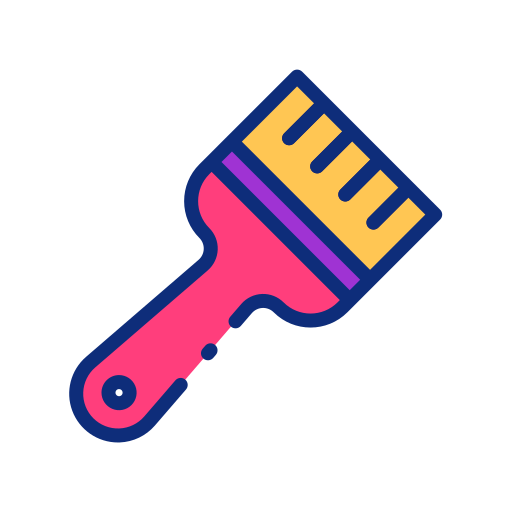 Brush Good Ware Lineal Color icon