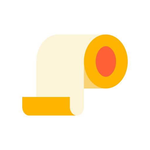 papel higienico icono gratis