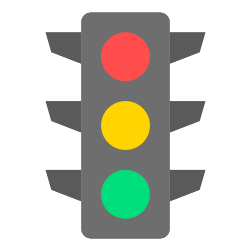 Traffic light Good Ware Flat icon