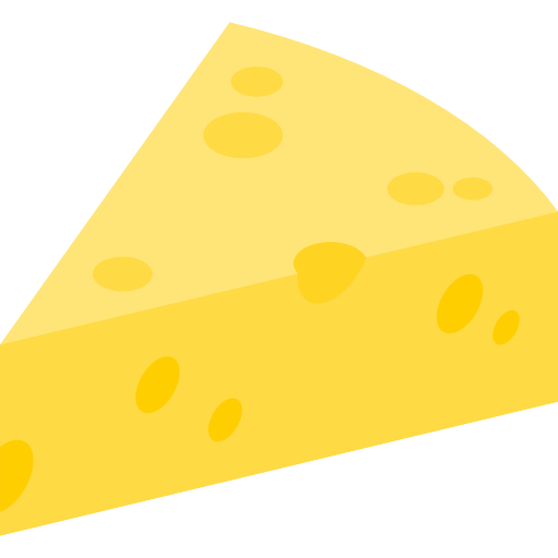 Cheese Isometric Flat icon