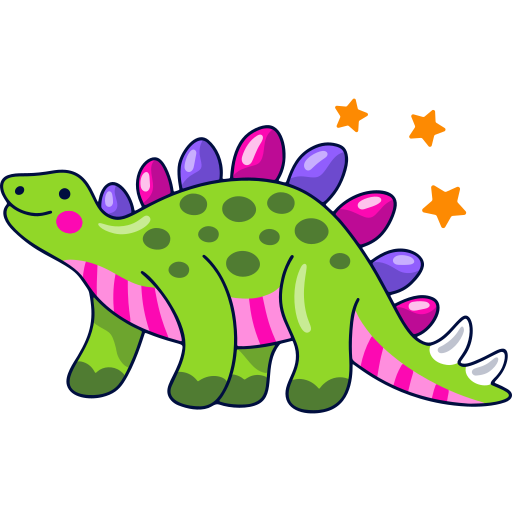 dinosaurio gratis sticker