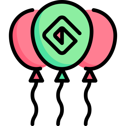 Balloons free icon Balloons free icon