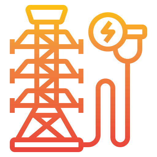 poste electrico icono gratis