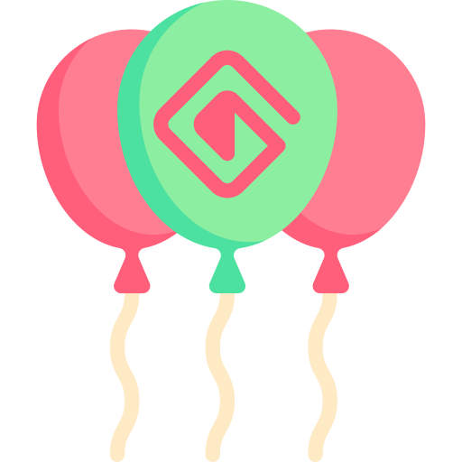 Balloons free icon Balloons free icon