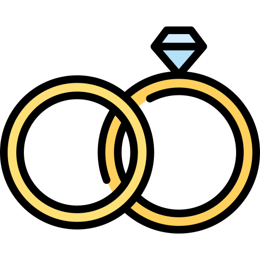 Rings Special Lineal color icon