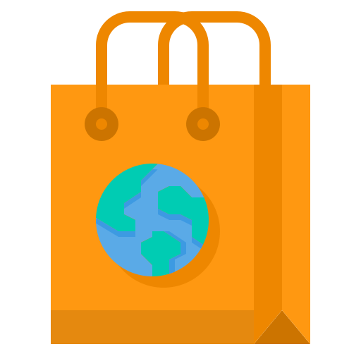 bolsa de reciclaje icono gratis