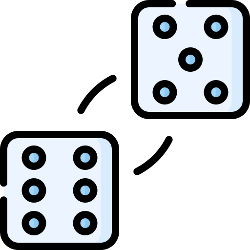 dados icono gratis